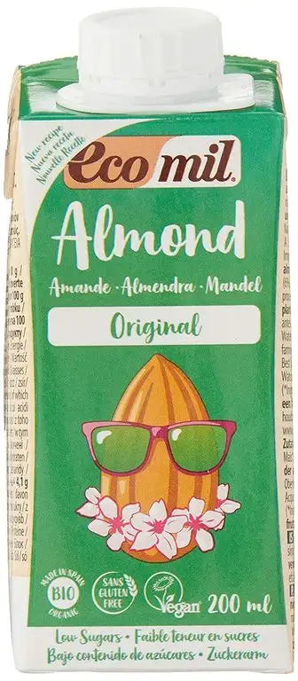 EcoMil Mandel Tetra, vegan, 200ml