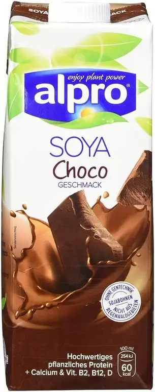 Alpro Soya Drink Choco, 8er Pack (8 x 1 l)