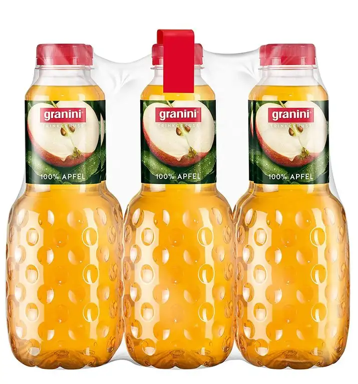 granini Trinkgenuss Apfel klar, 6er Pack (6 x 1 l)