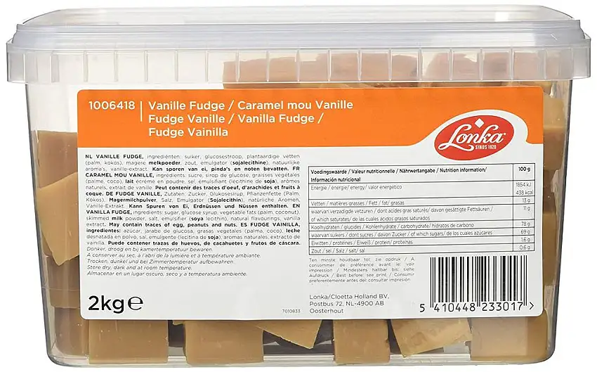 LONKA Fudge Vanille, 2 kg