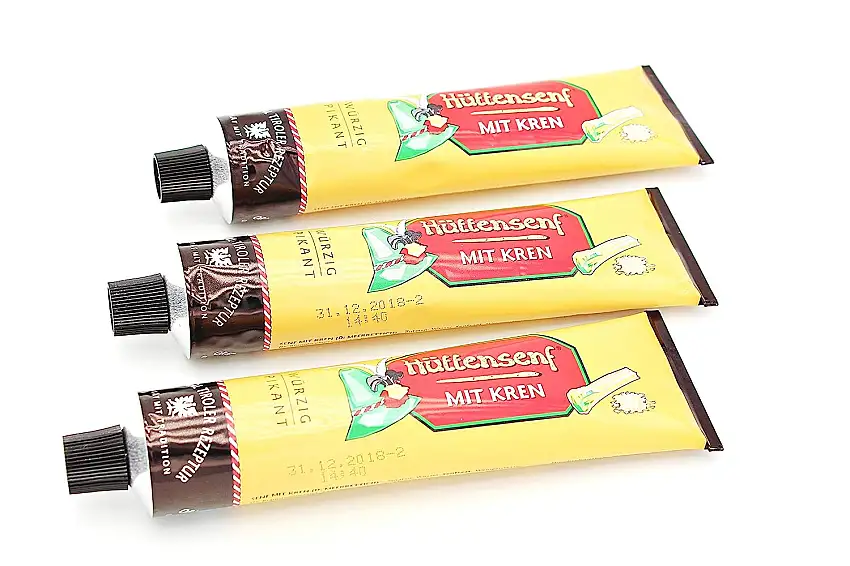 3er Pack Mautner Markhof Hüttensenf mit Kren Meerrettich (3x 200gr)