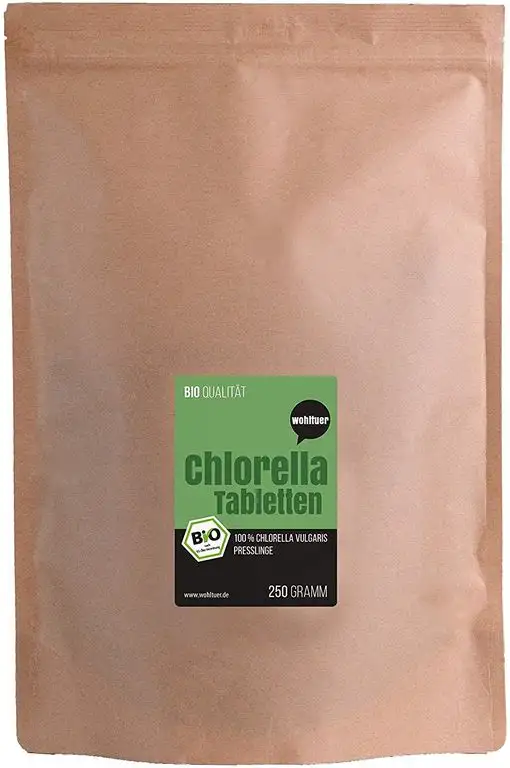 Wohltuer Bio Chlorella 250g, Rohkostqualität (DE-ÖKO-006)