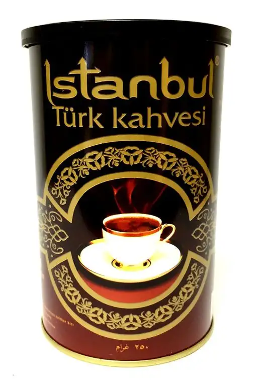 Türkischer Istanbul Kaffee Mokka Orient fein gemahlen 250g - Türk Kahvesi