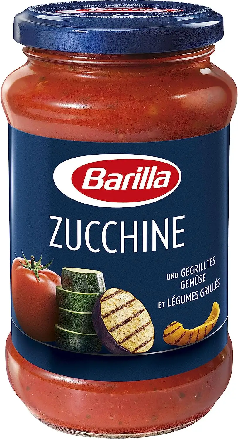 Barilla Pastasauce Zucchine mit gegrilltem Gemüse, 400 g