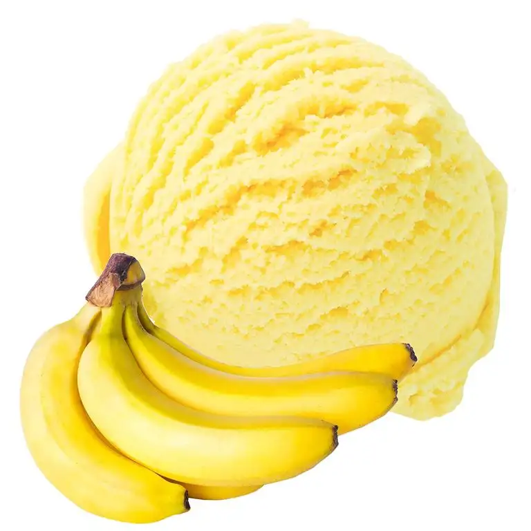 Banane Geschmack Eispulver VEGAN - OHNE ZUCKER - LAKTOSEFREI - GLUTENFREI - FETTARM, auch für Diabetiker Milcheis Softeispulver Speiseeispulver Gino Gelati (Banane, 333 g)