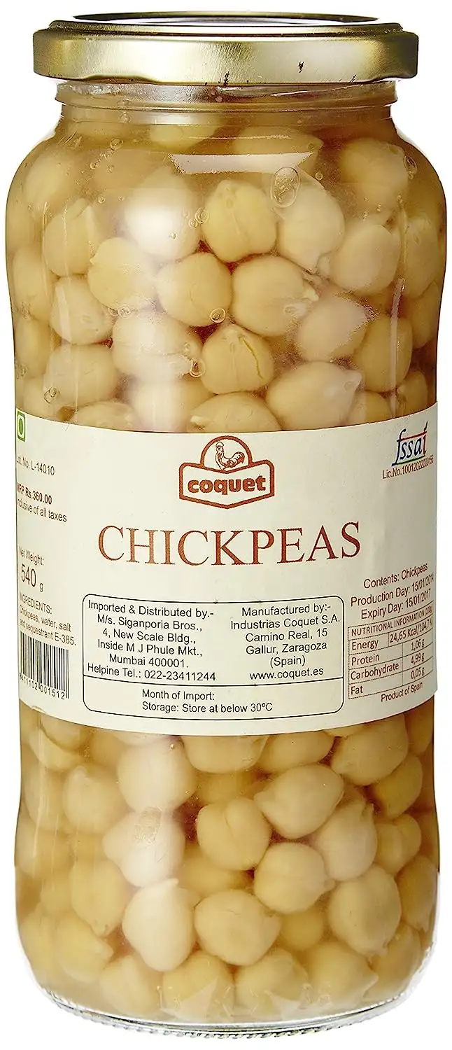 Coquet - Garbanzos Kichererbsen 400 g