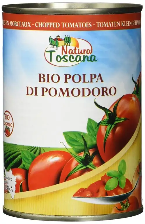 NATURA TOSCANA Tomaten Kleingehackt In Dose, 6er Pack (6 x 400 g)