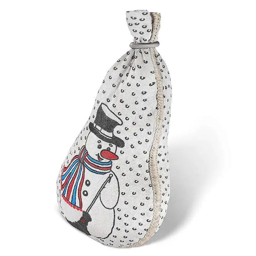 WURSTBARON® Salami Kugelschneemann - 250g schmackhafte Salami in tollem Weihnachtsdesign