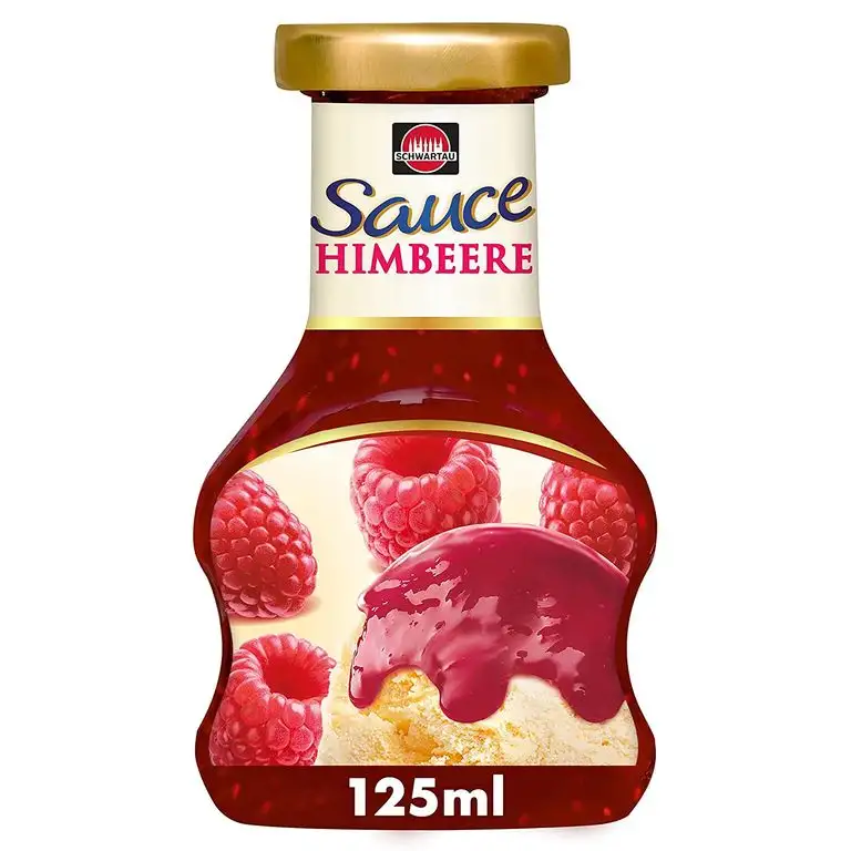 Schwartau Dessert Sauce Himbeere, 125 ml