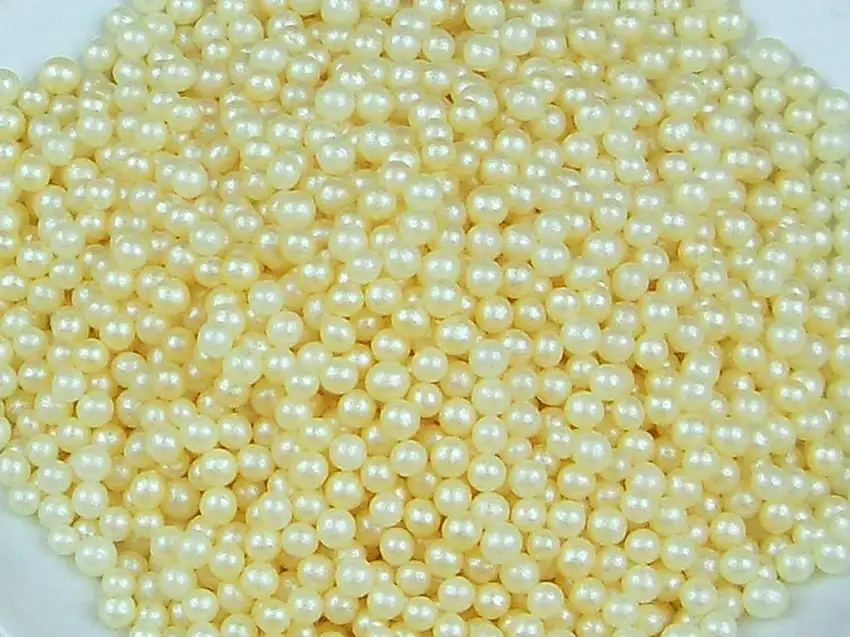 Perlmutt-Perlen champagner 1,0kg