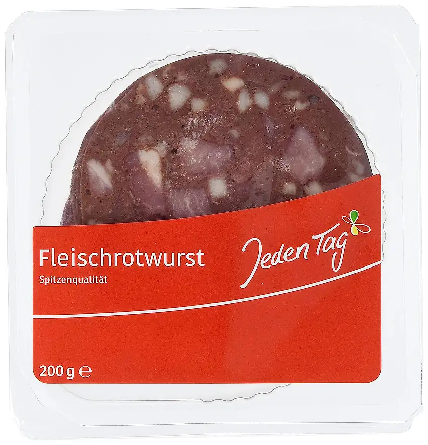 Jeden Tag Fleischrohwurst, 200g