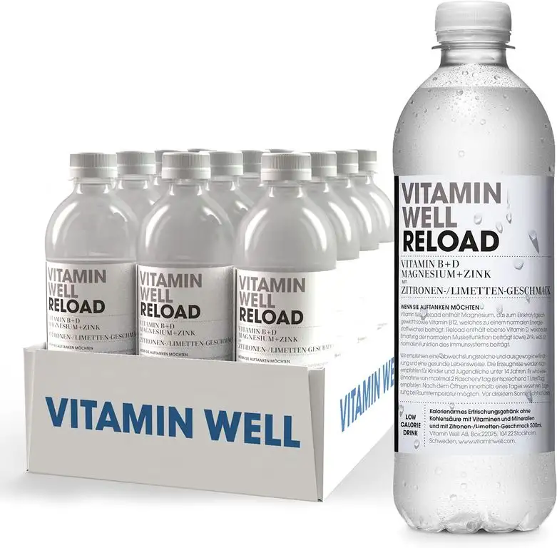 Vitamin Well Vitamindrink Reload, EINWEG (12 x 0.5 l)