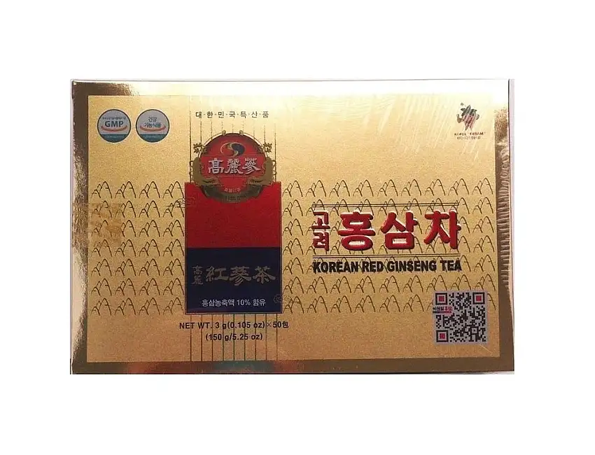 Pamai Pai® Roter Ginseng Tea 150g Getränk aus Korea mit rotem Ginseng Granulat Instant Ginsengtee