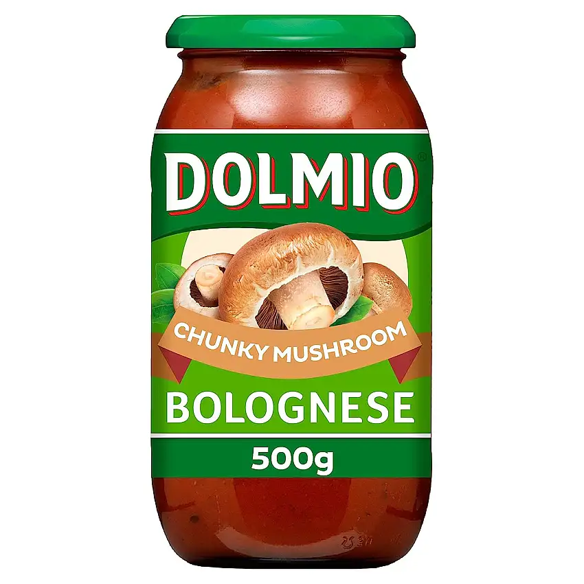 Dolmio Bolognese Sauce Extra MUSHROOMS 500g - Bolognese Sauce mit Pilze