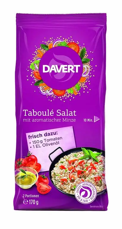 Davert Taboulé-Pfanne (170 g) - Bio