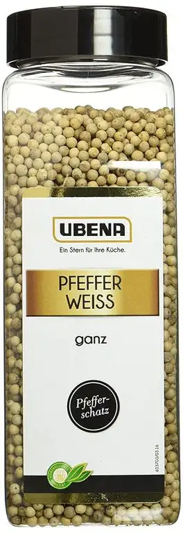 UBENA Pfeffer weiß ganz, 1er Pack (1 x 600 g)
