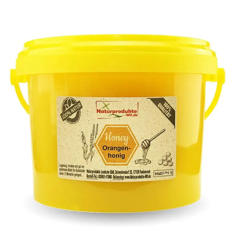 Orangenhonig (2,5kg Eimer) Orangen Honig