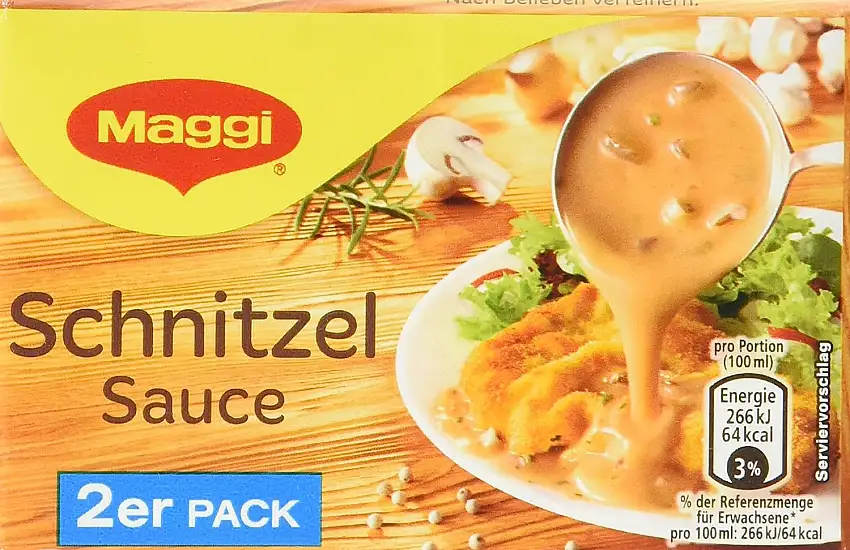 Maggi Schnitzel Sauce, 2er Pack, ergibt 2 x 250 ml, 18er Pack (18 x 500 ml)