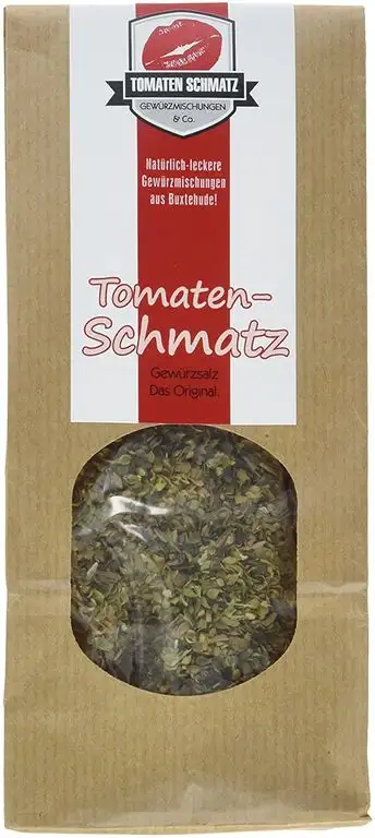 Tomaten-Schmatz ... das natürlich leckere Tomatengewürzsalz, 2er Pack (2 x 70 g)