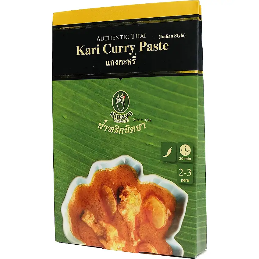 NITTAYA - Gelbe Kari Curry Paste, (1 X 50 GR)