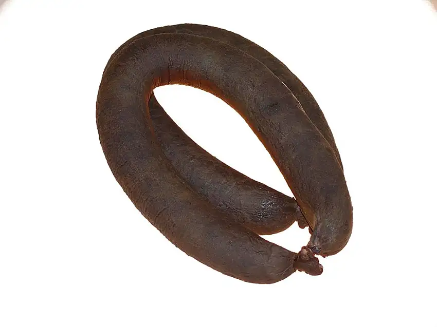 Schwarzwald Metzgerei: Chili Blutwurst (scharf) 1 Ring