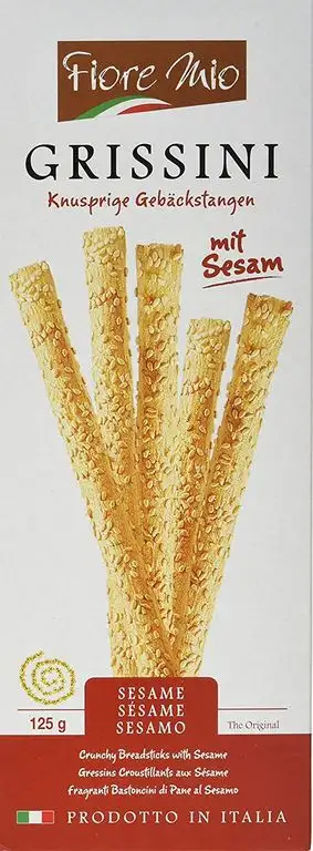F.lli Milan s.r.l. Grissini Sesam, 125 g