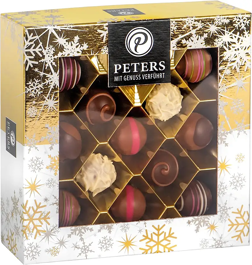 Peters - Weihnachts Trüffel - 300g - Köstliche Trüffel-Mischung zum Verschenken