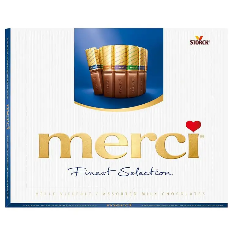 merci Finest Selection Helle Vielfalt (1 x 250g) / Schokoladen-Spezialitäten