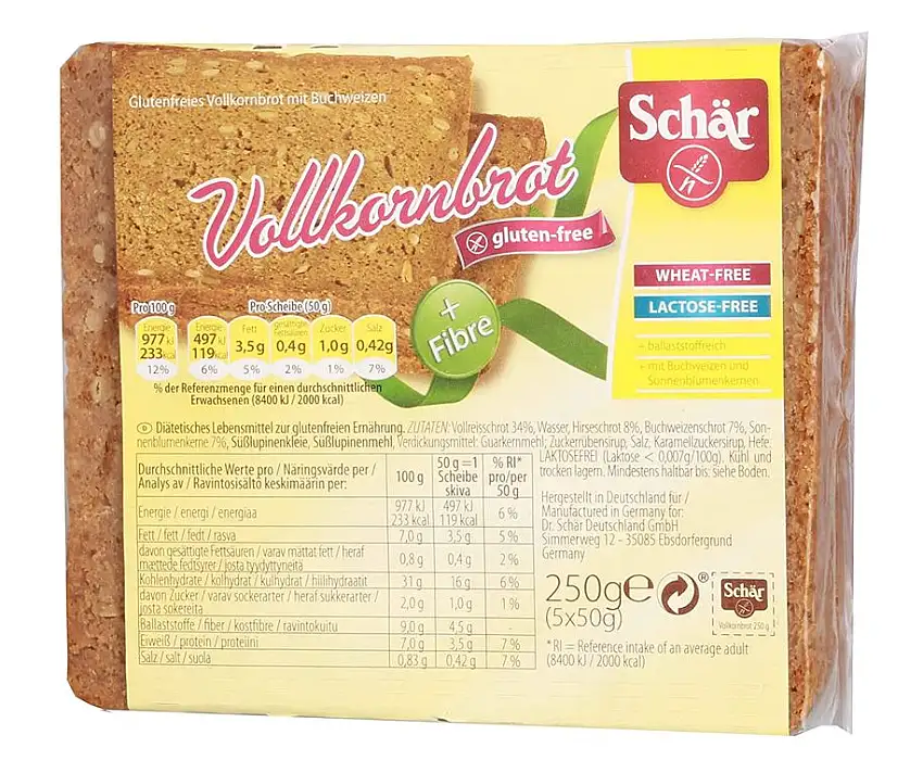 Dr. Schär Solena Vollkornbrot