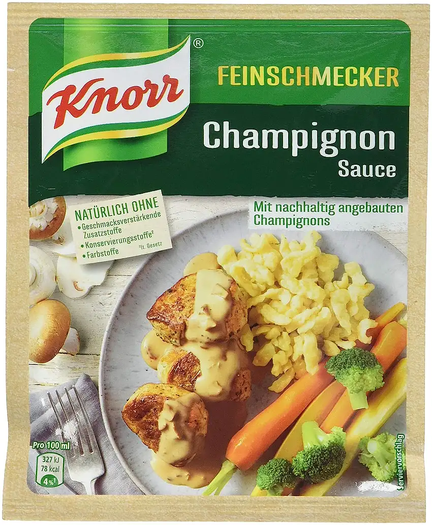Knorr Feinschmecker Champignon Sauce (11 x 250 ml)