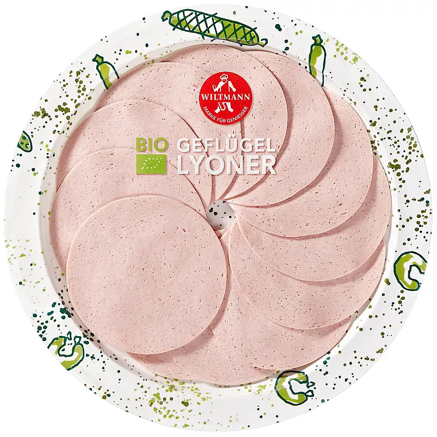 Wiltmann Bio Geflügel Lyoner, 80 g