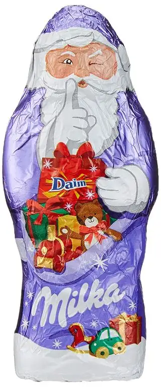 Milka Weihnachtsmann Daim 50g