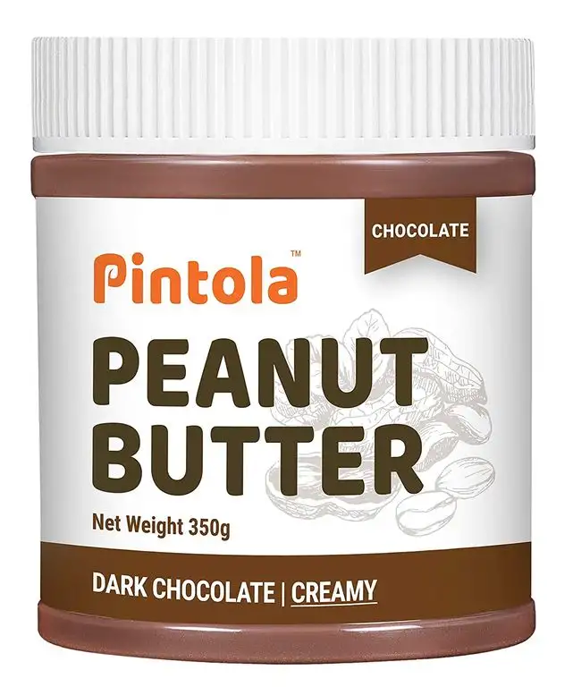Chocolate Roasted Peanut Butter, Spread (Creamy) 350gm ( 12.34 OZ) By Pintola