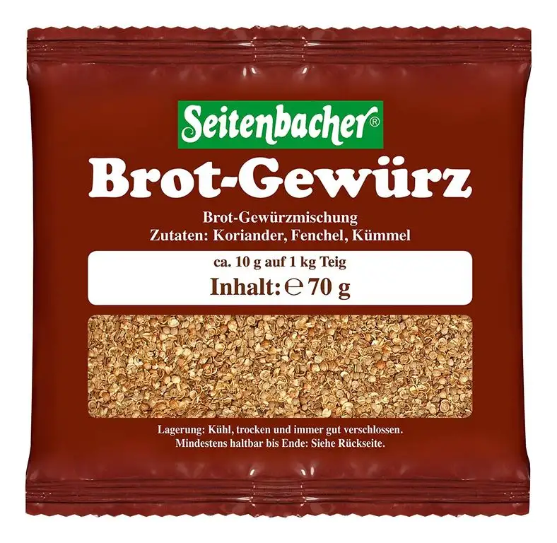 Seitenbacher Brotgewürz, 6x70g