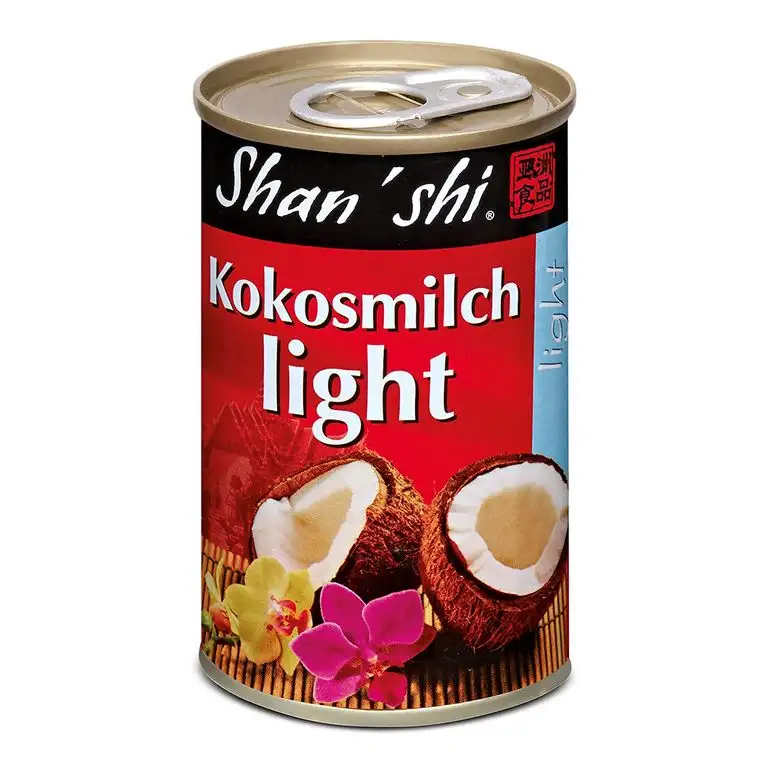 Shan'Shi Kokosmilch light, 12er Pack (12 x 165 ml)