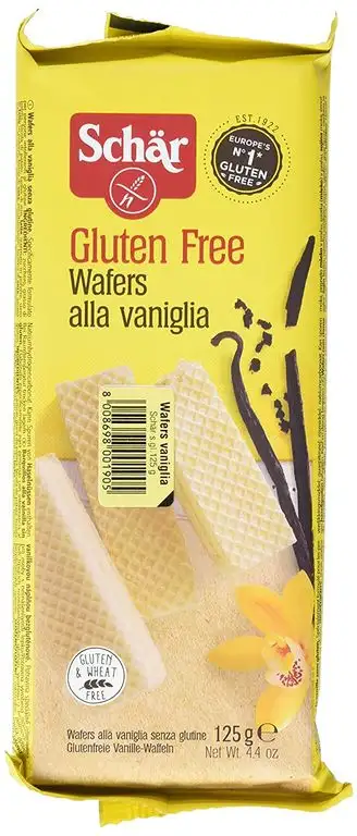 Schär Waffeln - Vanille glutenfrei 125g, 6er Pack