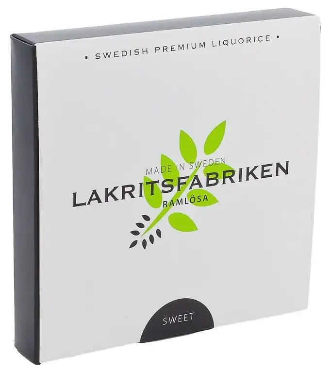 Ramlösa Lakritsfabriken - Lakritz aus Schweden, süß (Geschenkpackung 150g)