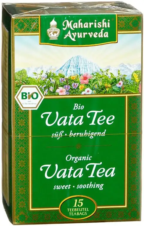 MTC Vata-Tee, 2er Pack (2 x 18 g Karton) - Bio