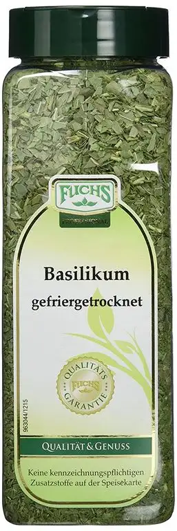 Fuchs Basilikum gefriergetrocknet GV, 2er Pack (2 x 50 g)