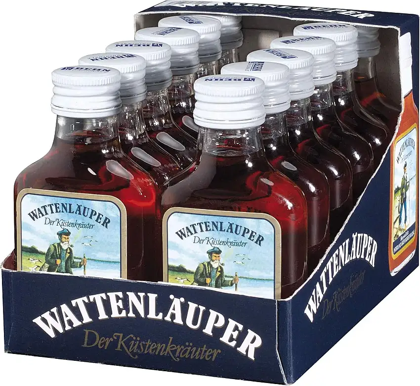 Wattenläuper Taschenflasche 12 x 0,1 Liter