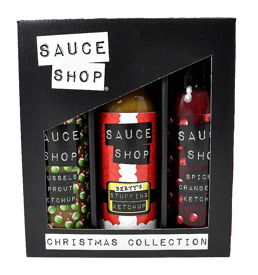Sauce Shop Weihnachtskollektion Geschenkbox