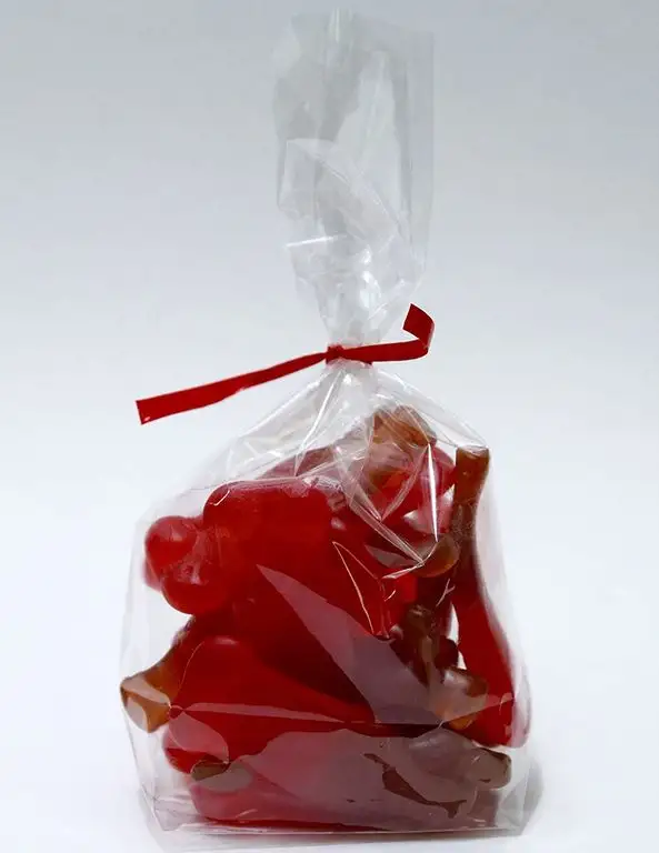 Haribo Kirsch Cola Flaschen gelatinefrei Menge:175g