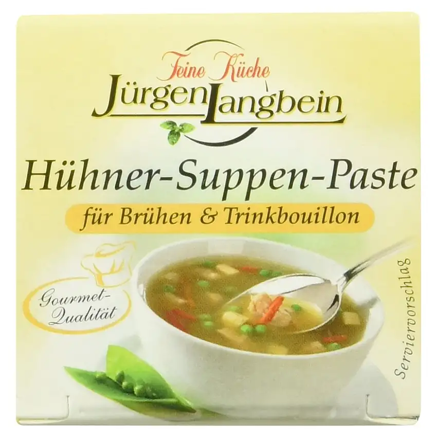 HÜHNER-SUPPEN-PASTE von Jürgen Langbein, 10x50g