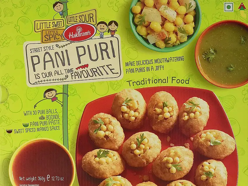 HALDIRAM'S - Pani Puri, (1 X 360 GR)