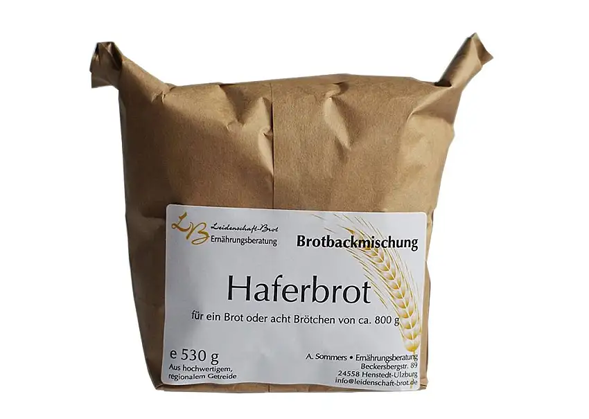 Leidenschaft-Brot - Brotbackmischung Haferbrot ca. 530 g