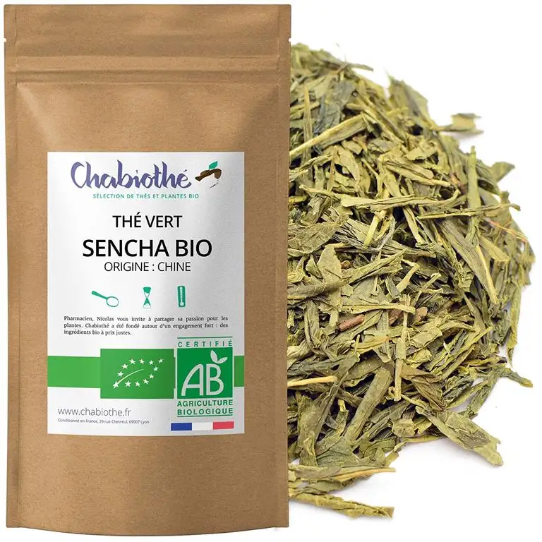 Bio Grüner Tee Sencha 200g - Natürlicher Grüntee