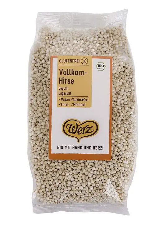 Werz Hirse Vollkorn gepufft