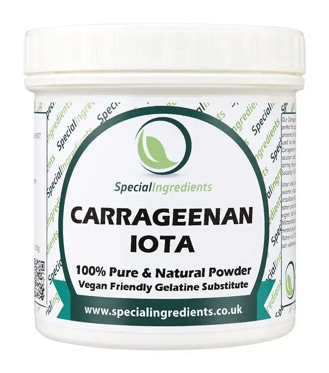 JOTA-CARRAGEEN-PULVER 100g HÖCHSTER QUALITÄT (DEUTSCHE ETIKETTEN UND ANLEITUNGEN)