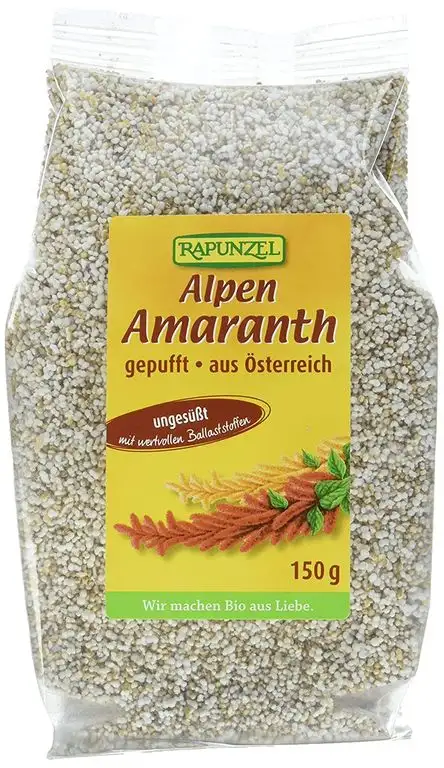 Rapunzel Alpen-Amaranth gepufft, 1er Pack (1x 150 g)