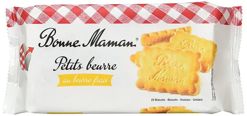 Bonne Maman Knusprige Kekese mit frischem Butter, 4er Pack (4 x 175 g)